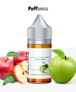 Saltica Double Apple Salt Likit 30 ml puffamca.net.tr